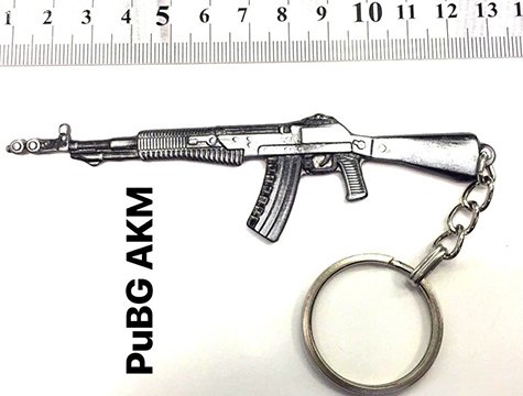 Metal Pubg AKM Tüfek Anahtarlık