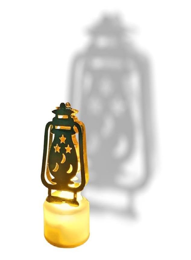 Fener Figürlü Gün Işığı Pilli Tealight Işık