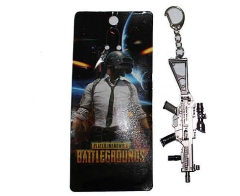Metal Pubg Scar-Le Tüfek Anahtarlık