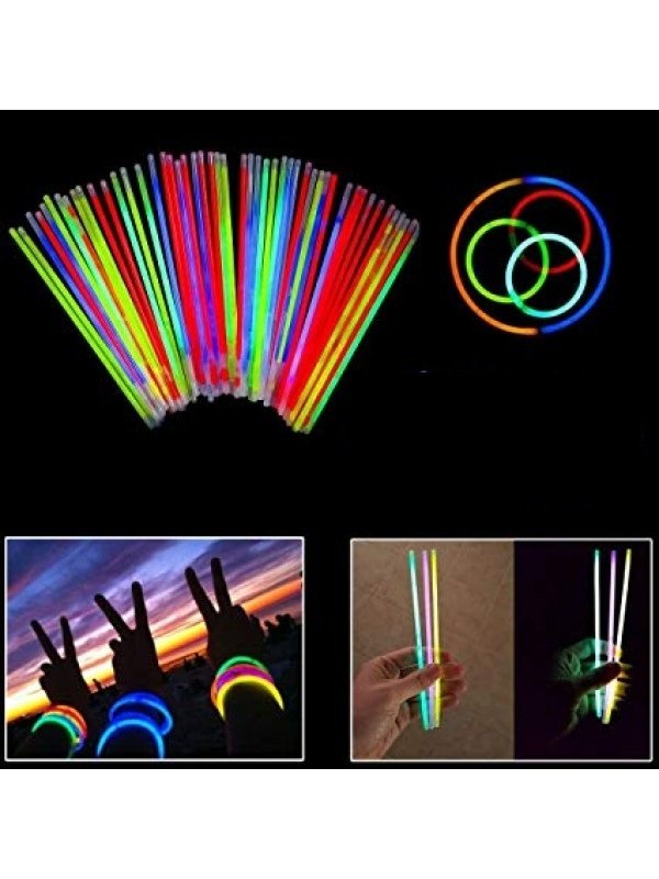 Glow Stick Fosforlu Kırılan Çubuk 15'li Paket