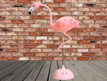 Dokunmatik Led Şarjlı Flamingo Masa Lambası
