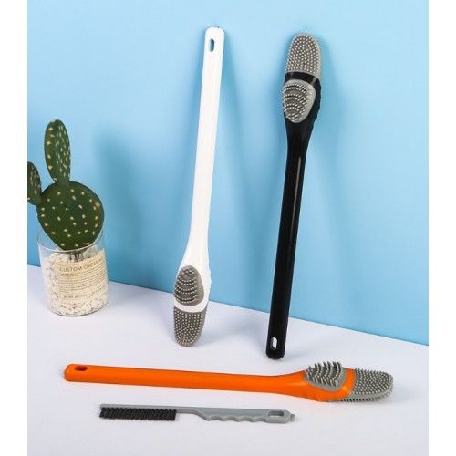Silikon Tasarımlı Ergonomik Tuvalet Ve Detay Fırçası