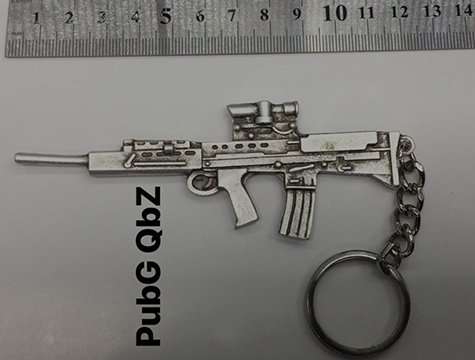 Pubg QBZ Tüfek Metal Anahtarlık