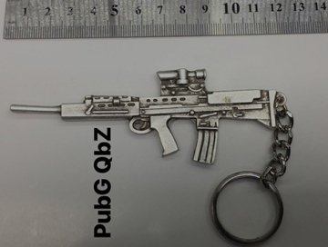Pubg QBZ Tüfek Metal Anahtarlık