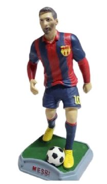 Dekoratif Polyester Futbolcu Biblosu (23 cm)