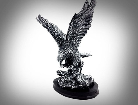 Dekoratif Kartal Biblosu (Gümüş)