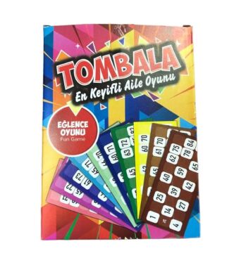 Tombala Eğlence Oyunu 12'li Kart