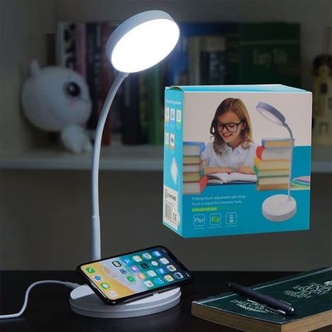 Şarjlı Masa Lambası Dokunmatik 20 Led Okuma Işığı