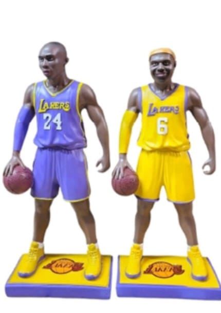 Dekoratif Polyester Basketbolcu Tasarımlı Biblo (33 cm)