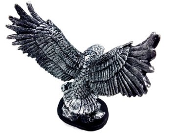 Dekoratif Kartal Biblosu (Gümüş)
