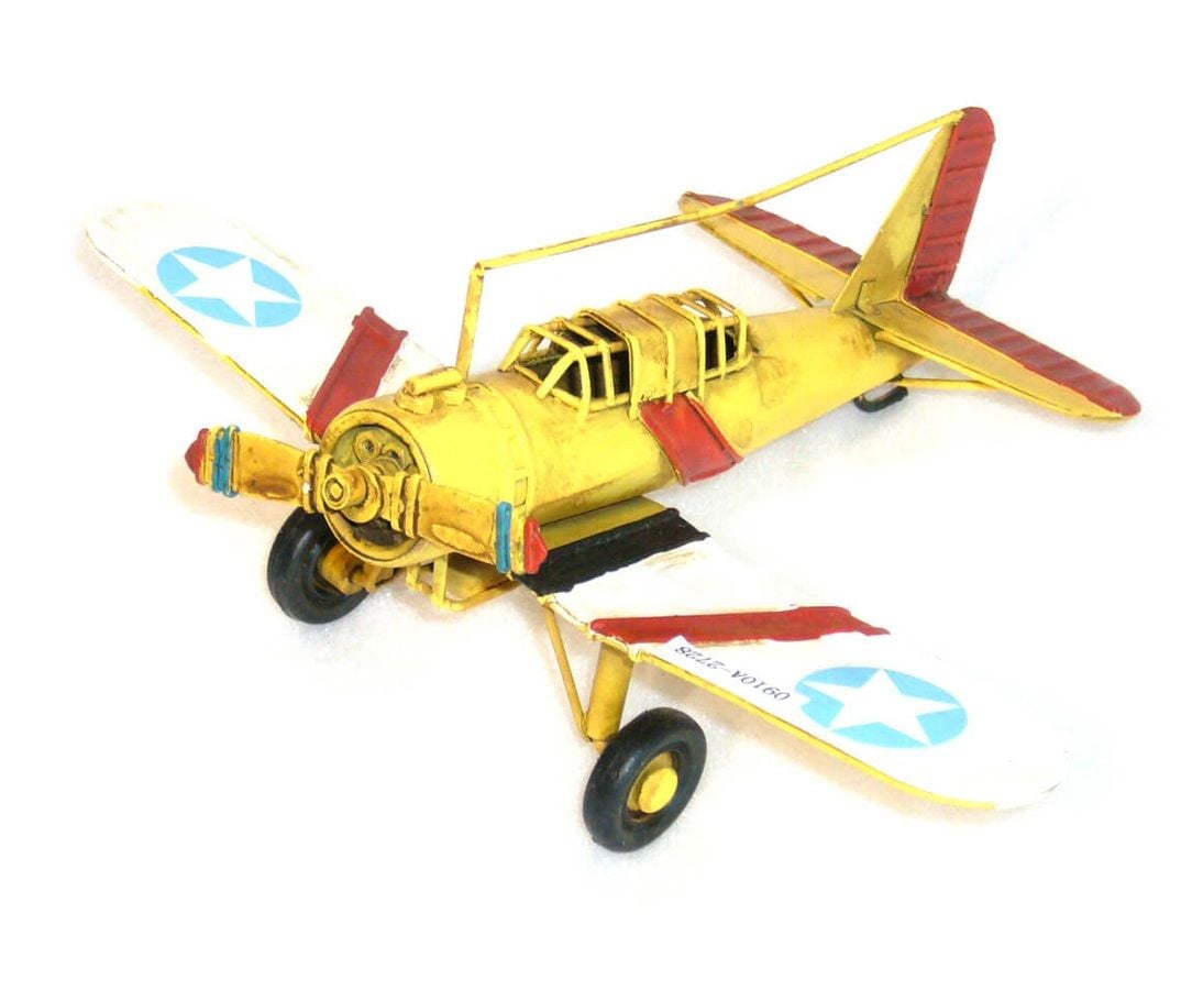 Dekoratif Metal Model Uçak