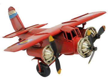 Dekoratif Metal Model Uçak