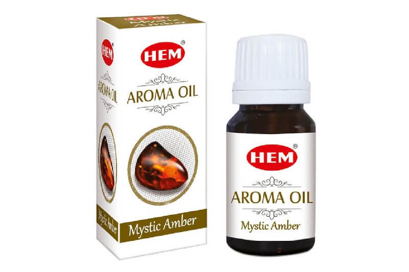 Hem Mystıc Amber Aroma Oil Buhur Yağı (12 Adet)