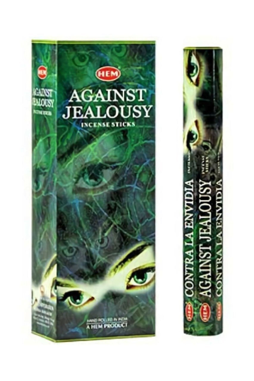 Hem Against Jealousy (Kıskanç) İncense Sticks Çubuk Tütsü (120 Adet)