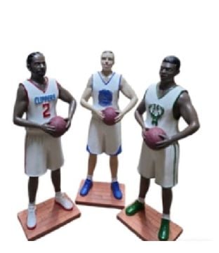 Dekoratif Polyester Basketbolcu Biblosu (33 cm)