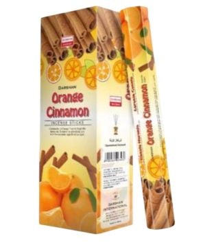 Darshan Orange Cinnamon Çubuk Tütsü İncense Sticks (120 Adet)