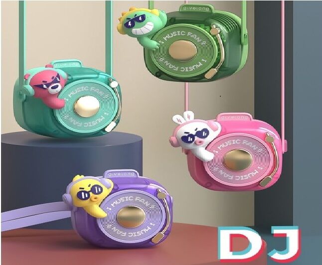 Sevimli Dj Şarjlı Usb Fan
