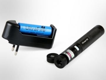 Yeşil Lazer Pointer 300 mw (Şarjlı)