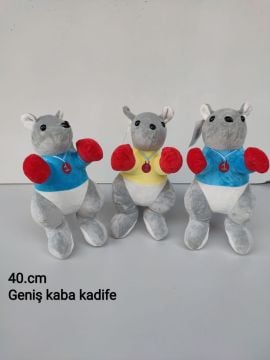 Sevimli Kanguru Karakterli Kadife Oyuncak