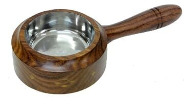 Ahşap Saplı Metal Kaplamalı Tütsülük