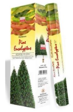 Darshan Pine Eucalyptus Çubuk Tütsü İncense Sticks (120 Adet)