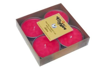 ﻿Kokulu Tealight Büyük Boy Mum (4 adet)