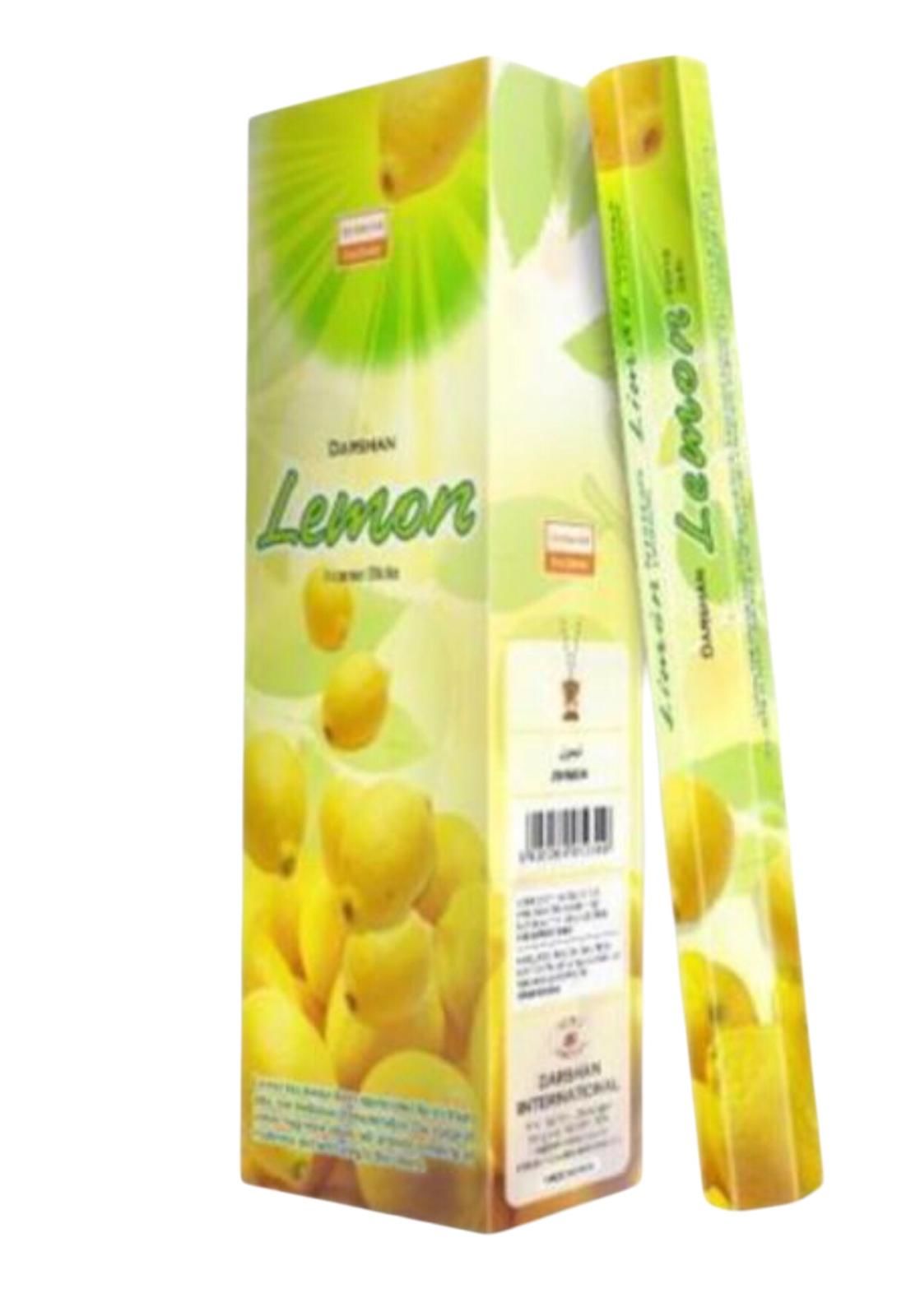 Darshan Limon Kokulu Çubuk Tütsü Lemon İncense Sticks (120 Adet)