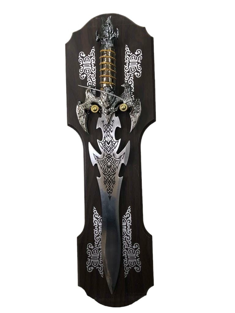 Siyah Antik Kılıç Duvar Süsü (50 cm x 15 cm)