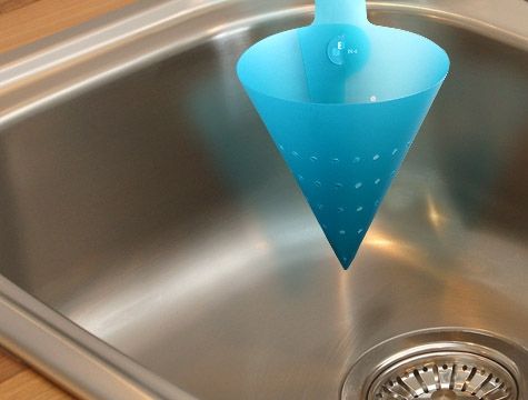 Pratik Lavabo Kenarı Süzgeç Evye Çöplüğü