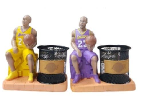 Polyester Basketbolcu Tasarımlı Kalemlik (18 cm)