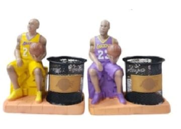 Polyester Basketbolcu Tasarımlı Kalemlik (18 cm)