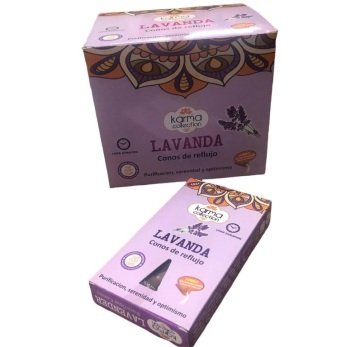 Karma Back Flow Lavanda Geri Akış Lavanta Jumbo Konik Tütsü (120 Adet)