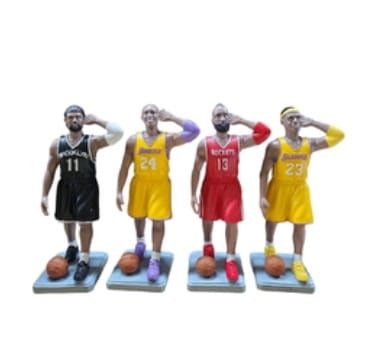 Polyester Basketbolcu Dekoratif Biblo (27 cm)