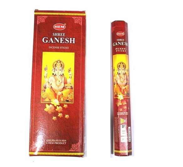 Hem Ganesh İncense Sticks Kokulu Tütsü İncense Sticks (120 Adet)