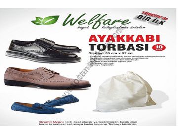 Bay & Bayan Ayakkabı Saklama Torbası (10 Adet)