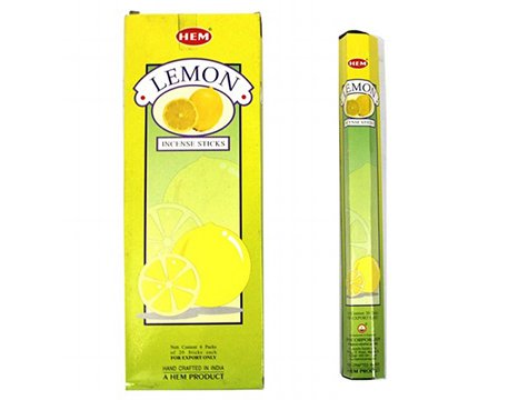 Hem Limon Kokulu Çubuk Tütsü Lemon İncense Sticks (120 Adet)
