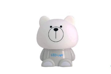 Sevimli Panda Tasarım Renk Değiştiren Polyester Masa lambası