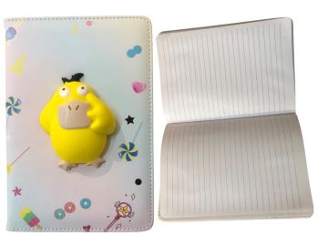 Ördek Tasarımlı Çizgili Defter