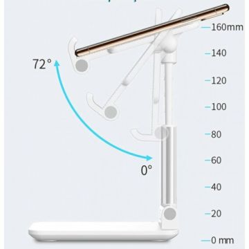 Ayarlanabilir Katlanabilir Masaüstü Telefon Tutucu Stand