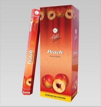 Flute Peach Şeftali Çubuk Tütsü Incense Sticks (120 Adet)