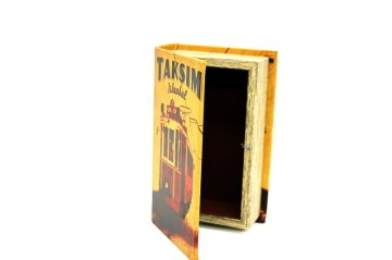 Kitap Şeklinde Dekoratif Kutu Taksim Model