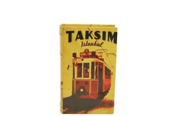Kitap Şeklinde Dekoratif Kutu Taksim Model