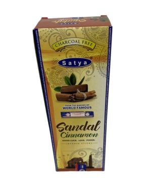 Satya  Sandal Cinnamon Kokulu Çubuk Tütsü İncense Sticks (120 Adet)