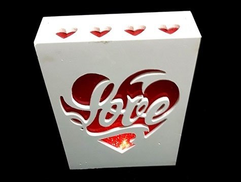 Romantik Hediye Işıklı Love Lamba