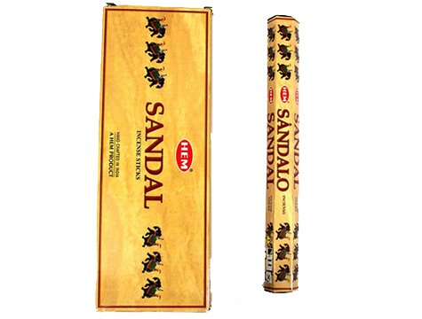 Hem Sandal Ağacı Kokulu Çubuk Tütsü Hem Sandal İncense Sticks (120 Adet)