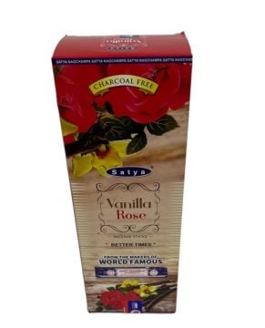 Satya Gül Vanilya (Rose Vanilla) Çubuk Tütsü İncense Stick (120 Adet)