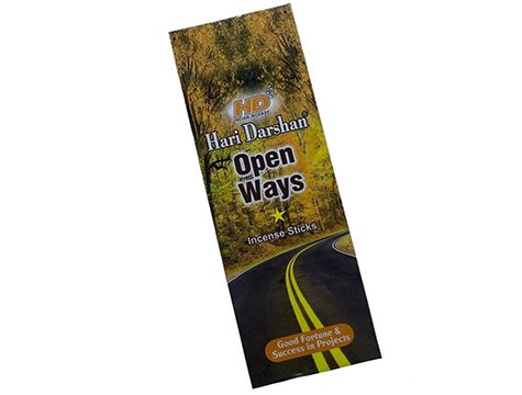 HD Açık Yollar Kokulu Çubuk Tütsü Open Ways (120 Adet)