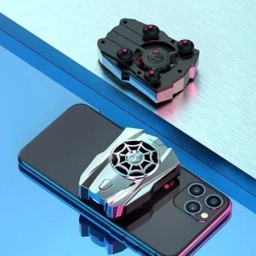 P12 Rgb Işıklı Cep Telefon Radyatör Soğutma Fanı