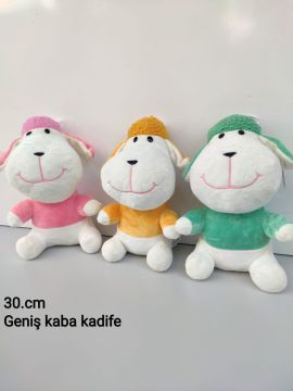 Sevimli Uzun Kulaklı Köpek Karakterli Kadife Oyuncak