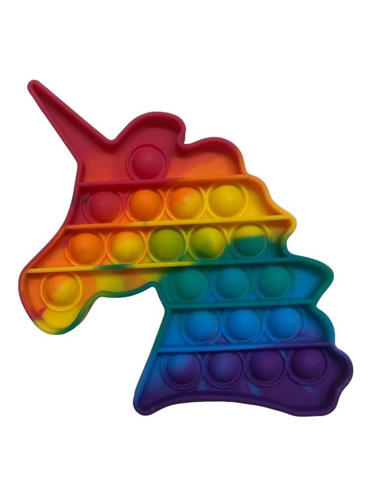Pop It Push Bubble Fidget Pop Zihinsel Stres Duyusal Oyuncak Unicorn